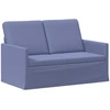 Sofa Sofos komplektas 2 vnt. Džinsinės mėlynos Audinys