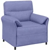 Sofa Sofos komplektas 2 vnt. Džinsinės mėlynos Audinys