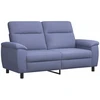 Sofa Sofos komplektas 2 vnt. Džinsinės mėlynos Audinys
