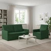 Sofa Sofos komplektas 2 vnt. Džiunglių žalia Kordūrinis audinys