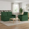 Sofa Sofos komplektas 2 vnt. Džiunglių žalia Kordūrinis audinys