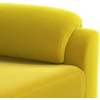 Sofa Sofos komplektas 2 vnt. Geltona Aksomas