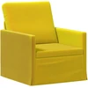 Sofa Sofos komplektas 2 vnt. Geltona Aksomas