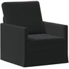 Sofa Sofos komplektas 2 vnt. Juoda Aksomas