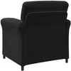 Sofa Sofos komplektas 2 vnt. Juoda Aksomas