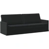 Sofa Sofos komplektas 2 vnt. Juoda Aksomas