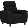 Sofa Sofos komplektas 2 vnt. Juoda Audinys