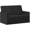 Sofa Sofos komplektas 2 vnt. Juoda Audinys