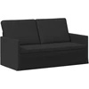 Sofa Sofos komplektas 2 vnt. Juoda Audinys