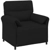 Sofa Sofos komplektas 2 vnt. Juoda Audinys