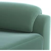 Sofa Sofos komplektas 2 vnt. Jūrinė žalia Aksomas