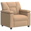 Sofa Sofos komplektas 2 vnt. Kapučino Dirbtinė oda