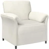 Sofa Sofos komplektas 2 vnt. Kreminė Aksomas