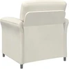 Sofa Sofos komplektas 2 vnt. Kreminė Aksomas