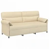 Sofa Sofos komplektas 2 vnt. Kreminė Audinys