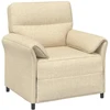 Sofa Sofos komplektas 2 vnt. Kreminė Audinys