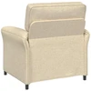 Sofa Sofos komplektas 2 vnt. Kreminė Audinys