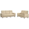 Sofa Sofos komplektas 2 vnt. Kreminė Audinys