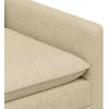 Sofa Sofos komplektas 2 vnt. Kreminė Audinys