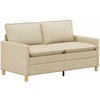 Sofa Sofos komplektas 2 vnt. Kreminė Audinys