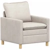 Sofa Sofos komplektas 2 vnt. Kreminė Poliesteris