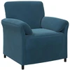 Sofa Sofos komplektas 2 vnt. Mėlyna Aksomas