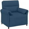 Sofa Sofos komplektas 2 vnt. Mėlyna Audinys