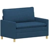 Sofa Sofos komplektas 2 vnt. Mėlyna Audinys