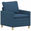 Sofa Sofos komplektas 2 vnt. Mėlyna Audinys