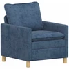 Sofa Sofos komplektas 2 vnt. Mėlyna Poliesteris