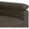 Sofa Sofos komplektas 2 vnt. Pilka Dirbtinė oda