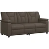 Sofa Sofos komplektas 2 vnt. Pilka Dirbtinė oda