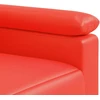 Sofa Sofos komplektas 2 vnt. Raudona Dirbtinė oda