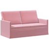 Sofa Sofos komplektas 2 vnt. Rožinė Aksomas