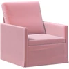 Sofa Sofos komplektas 2 vnt. Rožinė Aksomas