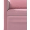 Sofa Sofos komplektas 2 vnt. Rožinė Aksomas