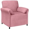 Sofa Sofos komplektas 2 vnt. Rožinė Aksomas