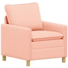 Sofa Sofos komplektas 2 vnt. Rožinė Audinys
