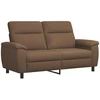 Sofa Sofos komplektas 2 vnt. Ruda Audinys