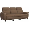 Sofa Sofos komplektas 2 vnt. Ruda Audinys