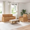 Sofa Sofos komplektas 2 vnt. Smėlio Audinys
