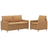 Sofa Sofos komplektas 2 vnt. Smėlio Audinys