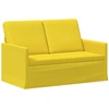 Sofa Sofos komplektas 2 vnt. Šviesi geltona Audinys