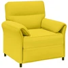 Sofa Sofos komplektas 2 vnt. Šviesi geltona Audinys