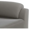 Sofa Sofos komplektas 2 vnt. Šviesiai pilka Aksomas