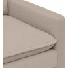 Sofa Sofos komplektas 2 vnt. Šviesiai pilka Audinys