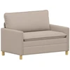 Sofa Sofos komplektas 2 vnt. Šviesiai pilka Audinys