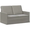 Sofa Sofos komplektas 2 vnt. Šviesiai pilka Aksomas
