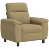Sofa Sofos komplektas 2 vnt. Šviesiai rudas Audinys