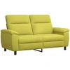 Sofa Sofos komplektas 2 vnt. Šviesiai žalia Audinys